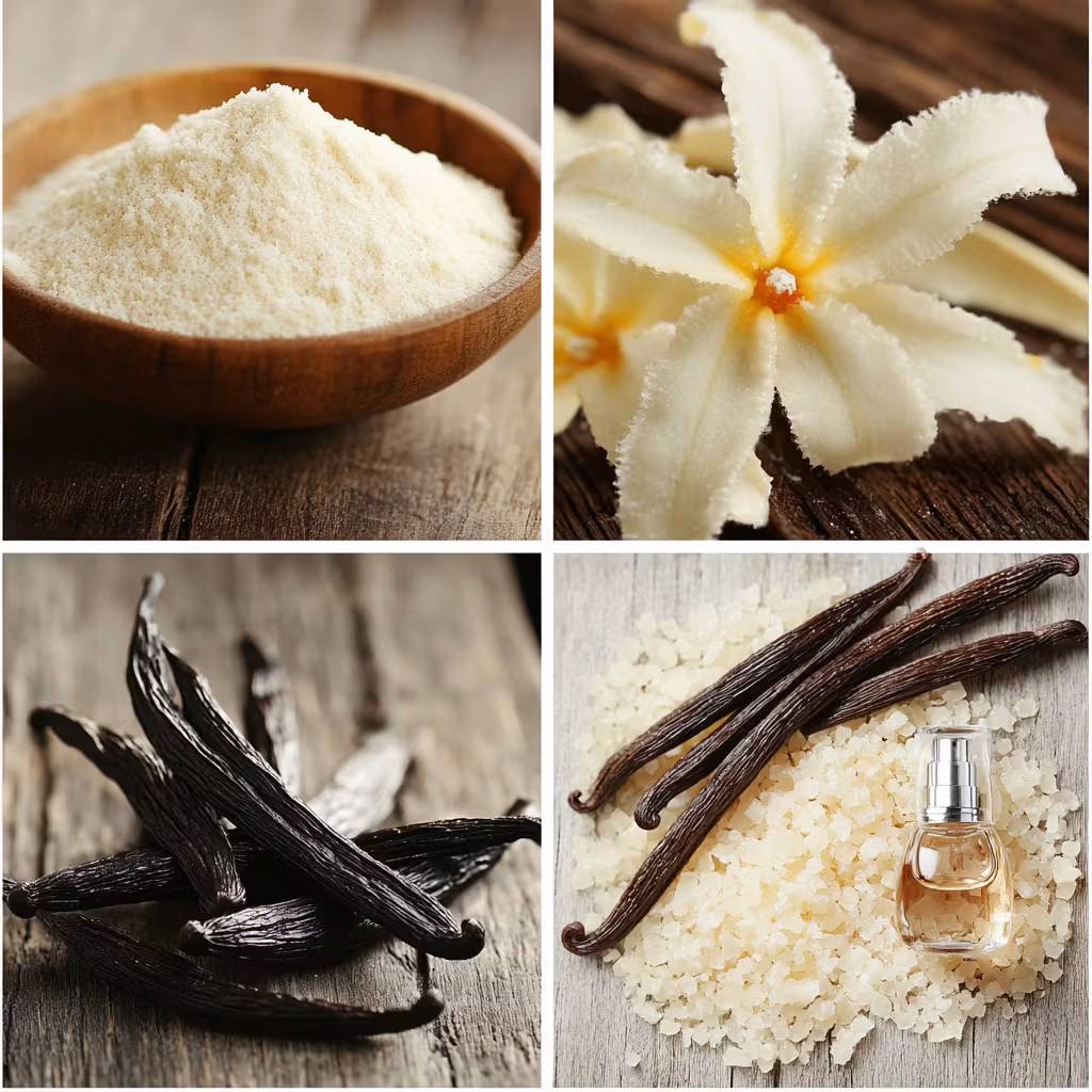 Tipuri de vanilie disponibile la SpicePure: Bourbon, Tahiti, extract, pudră - Explorează gama completă